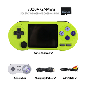 <span class=keywords><strong>3Inch</strong></span> Được Xây Dựng Trong 8000 + Retro Trò Chơi 16GB Dual <span class=keywords><strong>Player</strong></span> Hỗ Trợ TV AV Đầu Ra Di Động Trò Chơi Giao Diện Điều Khiển Sf2000 Cầm Tay Trò Chơi Máy Nghe Nhạc - Product Image 2