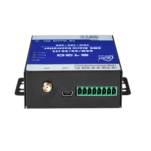GSM/3G/4g网络2数字输入2继电器输出阀门控制短信电话报警 - Product Image 5