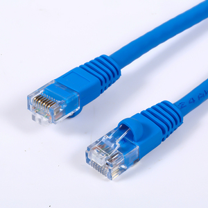 Iletişim için Cat5E cat 6 Cat6a yuvarlak UTP yama kablosu Ethernet kablosu - Product Image 3