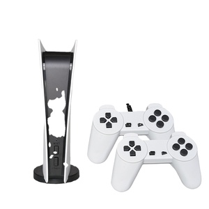 เกมสเตชั่น5คอนโซลวิดีโอเกมที่มี200คลาสสิก + 2 USB ควบคุมแบบมีสาย8bit GS5ทีวีรวมเกมย้อนยุคเอาท์พุท AV - Product Image 1