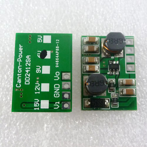 DD2412SA _ 5V * 5 Entrada 2 en 1 Salida de 2-24V 5V Módulo de fuente de alimentación del convertidor elevador y reductor de 5V para cargador solar móvil - Product Image 2
