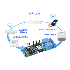 AC/DC7-32V TUYA WIFI Gate Controller Intelligente WIFI Relais schalter für Garage, Schiebetür mit APP-Steuerung - Product Image 4