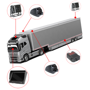 Sistema de detección de punto ciego AI, sistema de monitor de cámara de vista lateral de camión, detección de personas, vehículo, advertencia de colisión cercana - Product Image 2