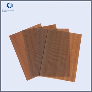 ผ้าทอฉนวนใยแก้วทนอุณหภูมิสูง PTFE ลามิเนตสำหรับเครื่องปิดผนึกปรับแต่งได้บริการตัด - Product Image 4