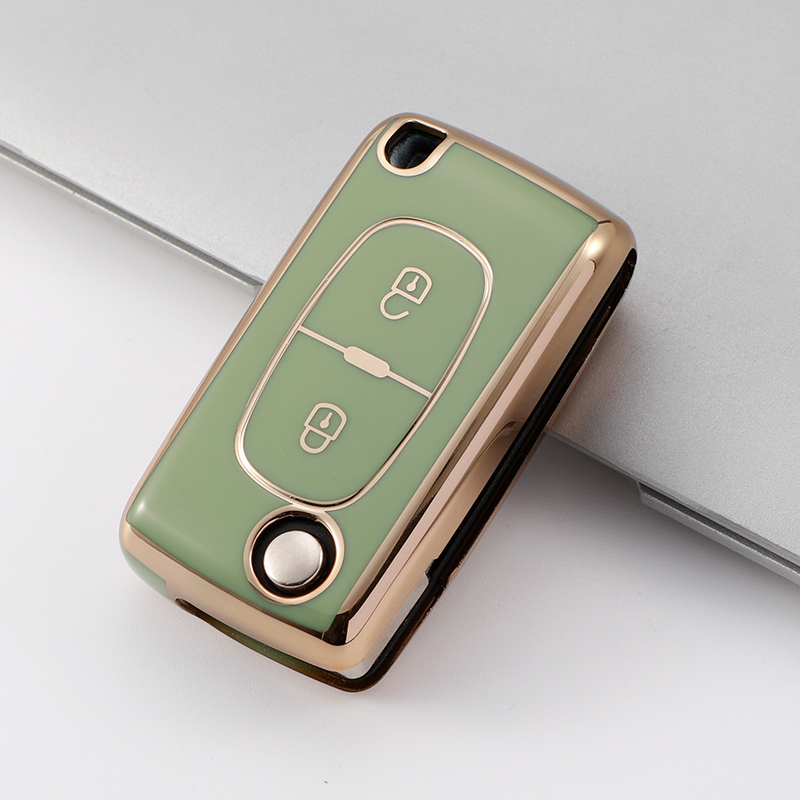2 Button Green