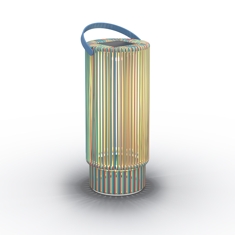 L - Lanterne LED solaire coucher de soleil