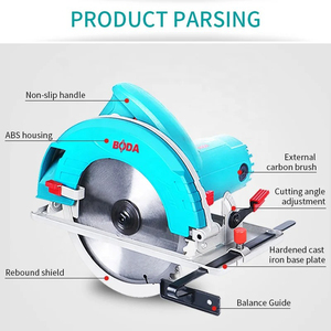 Elektrikli dairesel testere bıçak derece konik yeteneği güç dairesel testereler kompakt dairesel testere lityum-iyon akülü - Product Image 3