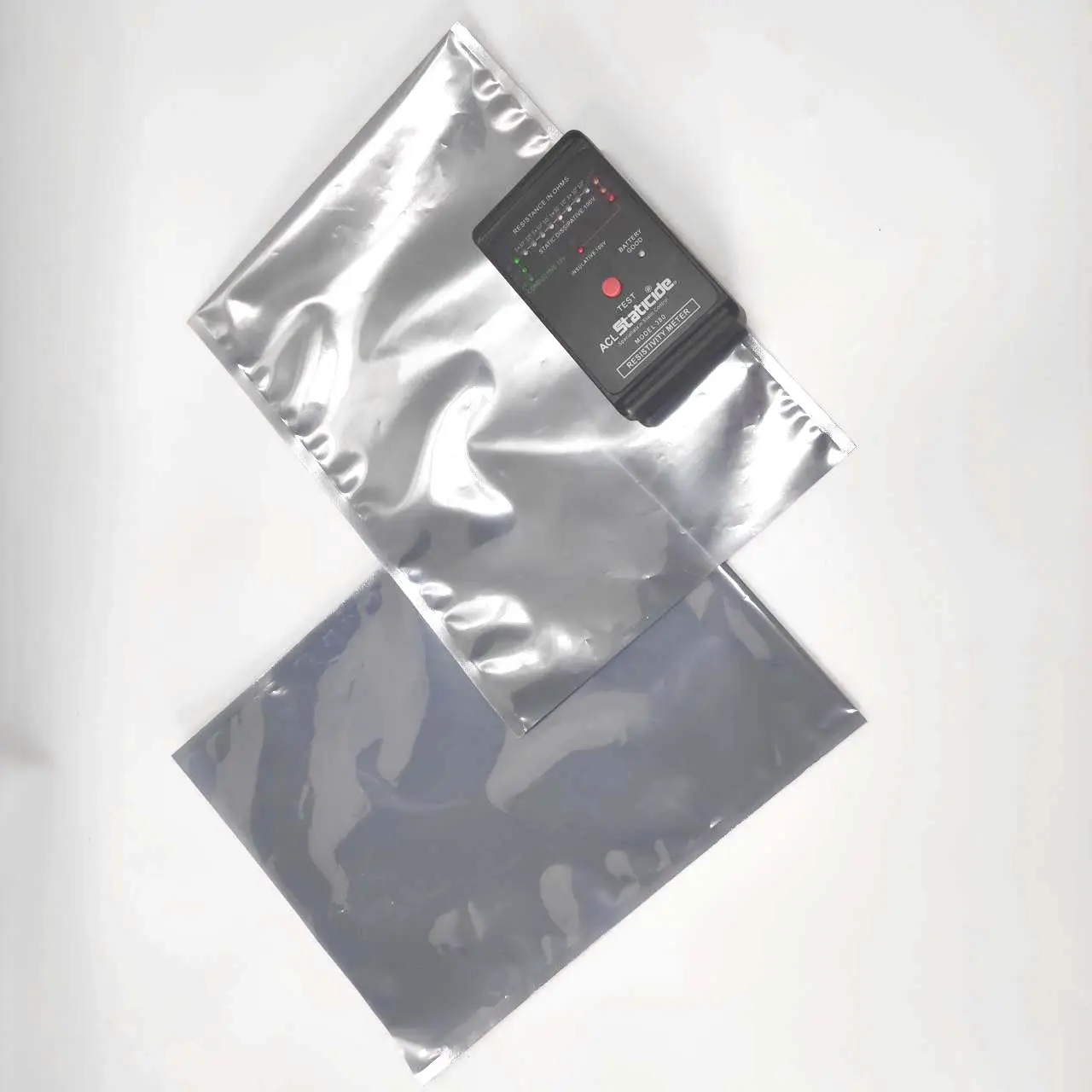 Leenol-7011 Esd Afscherming Film Aluminiumfolie Zak Elektronische Producten Verpakking Anti-Statische Afscherming Tassen