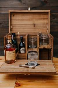 Handmade Xách Tay Minibar Gỗ Minibar Quà Tặng Cho Nam Giới Gỗ <span class=keywords><strong>Wine</strong></span> <span class=keywords><strong>Box</strong></span> - Product Image 2