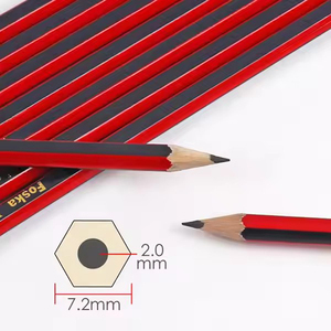 Foska Wood Cased &amp; Pretty Looking Good <strong>Writing</strong> Feel Hexagonal <strong>Style</strong> Graphite HB Pencils with Eraser for <strong>Writing</strong> or Making Marks - Product Image 3