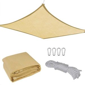 10 'X 13' 遮阳帆三角或方形遮阳帆布遮阳网 - Product Image 2
