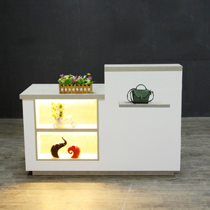 凯尼斯定制零售店收银台木制收银台超市收银台 - Product Image 2