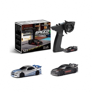 レーシング4CH 2.4GHZ 1:76 C74 RCスポーツカーRTRキット子供と大人のためのミニフルプロポーショナルリモコンおもちゃ - Product Image 1