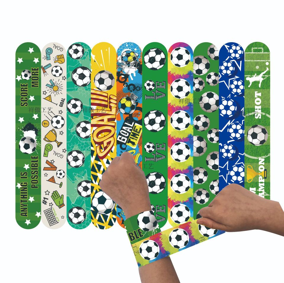 Bracelet de football à claquer