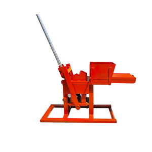 Small <strong>Manual</strong> Clay Soil Interlocking Brick Making <strong>Machine</strong> QTS2-40 Clay <strong>Block</strong> <strong>Machine</strong> <strong>Manual</strong> Compressed Earth <strong>Blocks</strong> <strong>Machines</strong> - Product Image 1