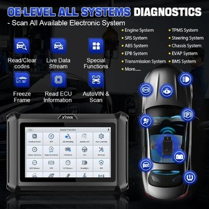 XTOOL D7W WIFI Auto diagnose tool Schlüssel programmierer und ECU-Codierung Alle Systems canner besser als D7 Eingebaute CAN FD & DOIP 2024