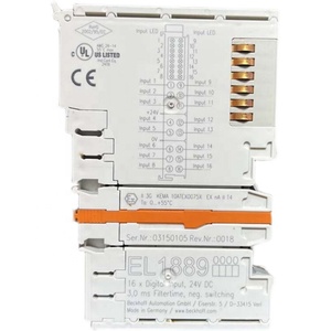 Beckhoff EL2809 EL2889 EL2008 EL6731 EL3064 EL1904 EL1889 EL3068 EL9400 PLC modulo di uscita digitale controller di programmazione plc - Product Image 2