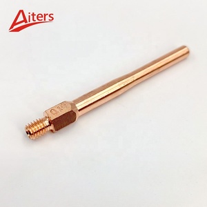 Kr350a MIG Hàn <span class=keywords><strong>cucrzr</strong></span> liên hệ với <span class=keywords><strong>tip</strong></span> hình lục giác 69mm sử dụng trong việc thay đổi Đường kính vòi phun kéo dài lời khuyên - Product Image 2