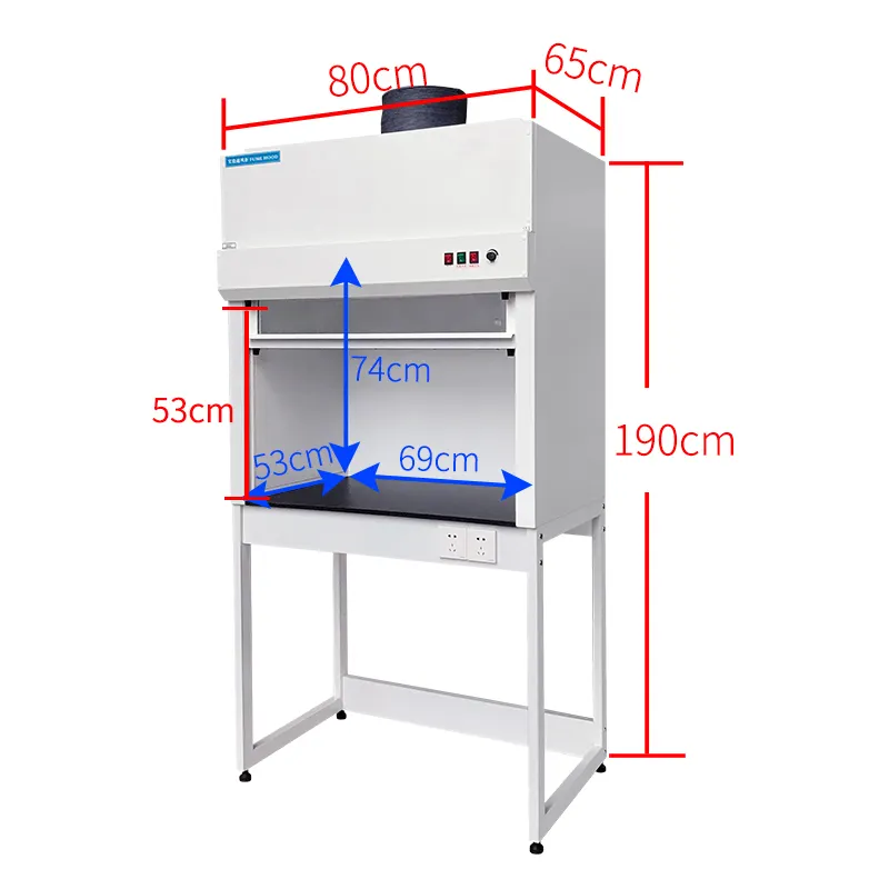 Campana de humo anhidra holística, mesa de laboratorio de acero para Hospital, gran oferta