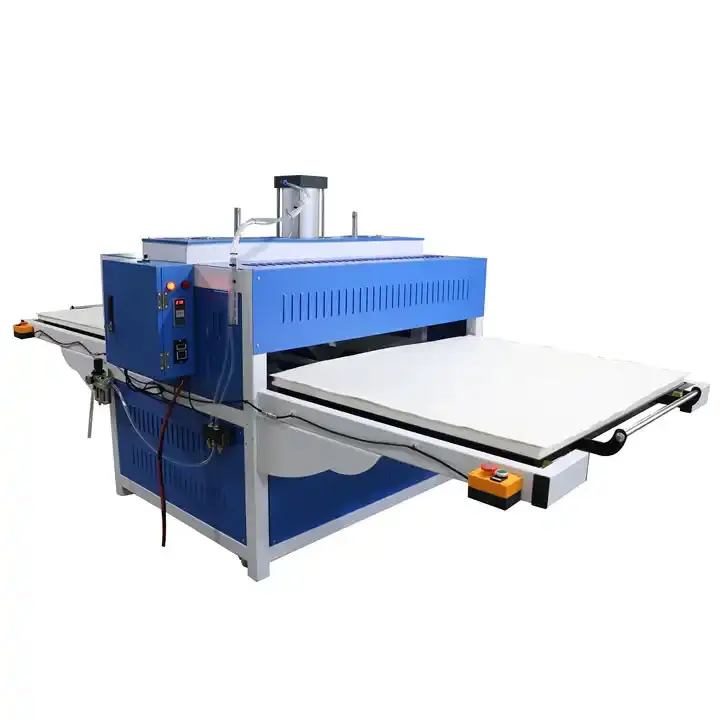 Nataly Large Format Lithographic Heat Transfer Printing Machines Máquina pneumática da imprensa do calor placa alumínio para venda