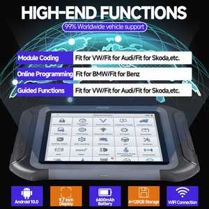 Escáner de diagnóstico automático Wifi 2023, codificación ECU, programación clave en línea/programación fuera de línea, 42 funciones CAN FD DoIP XTOOL D9S Pro