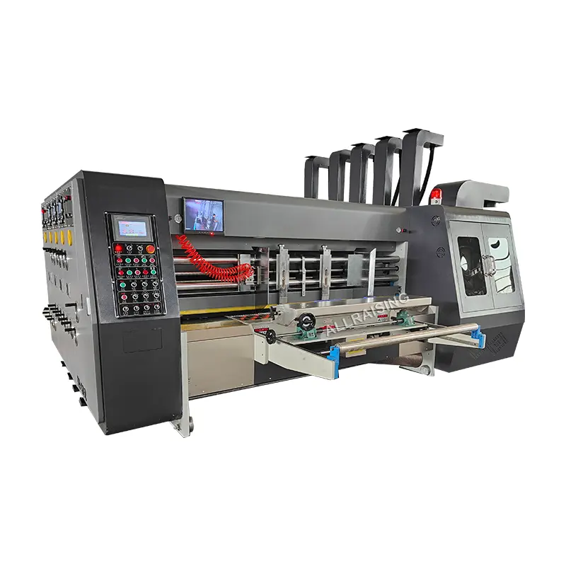 Máquina de impresión de alta velocidad, máquina de impresión Flexo de cartón, ranuradora de cartón