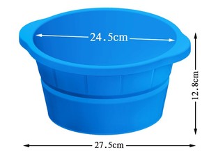 Hot-Selling <strong>Customized</strong> Extra Large Silicone <strong>Ice</strong> <strong>Block</strong> Mold Four Color <strong>Ice</strong> Cream <strong>Maker</strong> with Lids for <strong>Ice</strong> Baths - Product Image 3