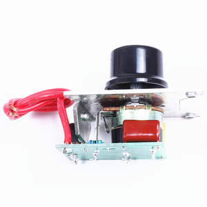 Regolatore di temperatura del motore PWM da 1000W AC 50-220V misuratore di termostato del regolatore di tensione elettronico in silicone regolabile