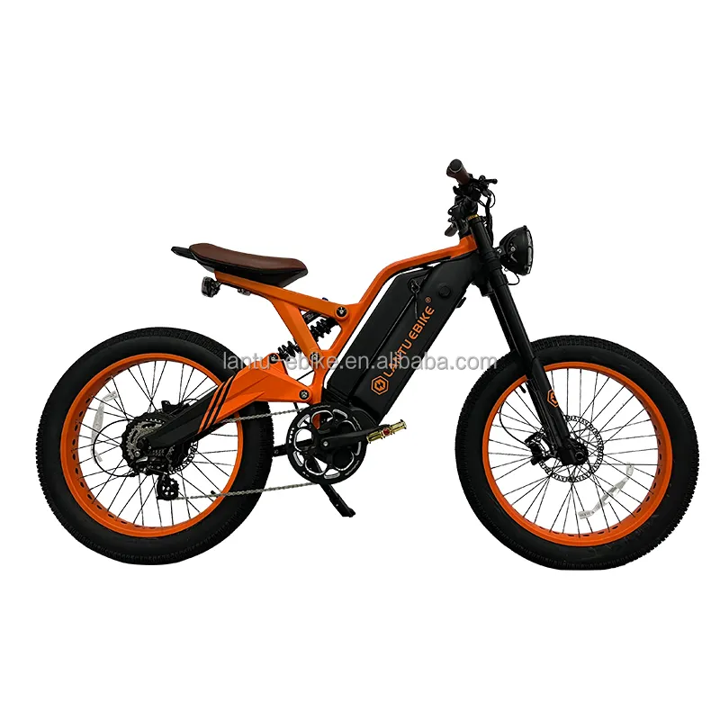 powerful 1200w 1500w electric dirt bike 52v battery electrical other electric bicycle 26 fat tire ebike for adult
