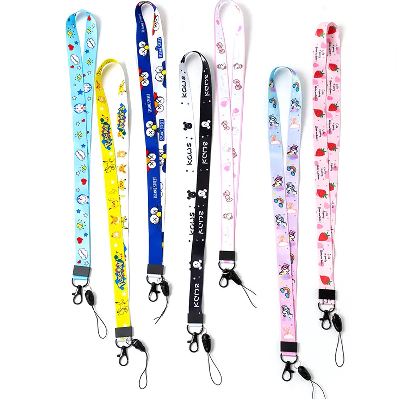 Waterdicht Polyester Materiaal En Id-Kaarthouder Lanyard/Sleutels Lanyard/Telefoon Lanyard