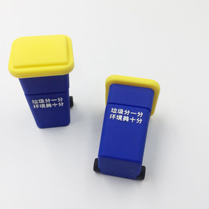 2D PVC USB 2.0 3.0定制橡胶USB定制形状USB闪存驱动器 - Product Image 4
