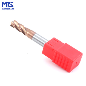 MTS HRC55 24フルートボールノーズコーナー半径ローギング3fアルミニウム安価な固体カーバイドフラットエンドミルCNCフライス鋼用