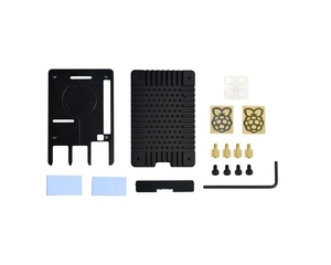 Roarkit custodia in lega di alluminio leggero per lampone Pi 4, lavorazione precisa CNC, finitura sabbiatura, bella e resistente - Product Image 6