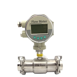 GTF400 4-20ma Salida de pulso Medidor de flujo de turbina líquida DN80 Medidor de flujo de agua pura - Product Image 1