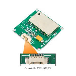 Lector de tarjetas de control de acceso 1dBi UHF RFID Módulo integrado Módulo lector UHF RFID para gestión - Product Image 4