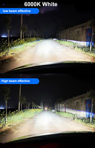 Çift ışık doğrudan sis ışık lensi Bi Led çift düz sis lambası lensler Led projektör lens Led projektör lambası - Product Image 6