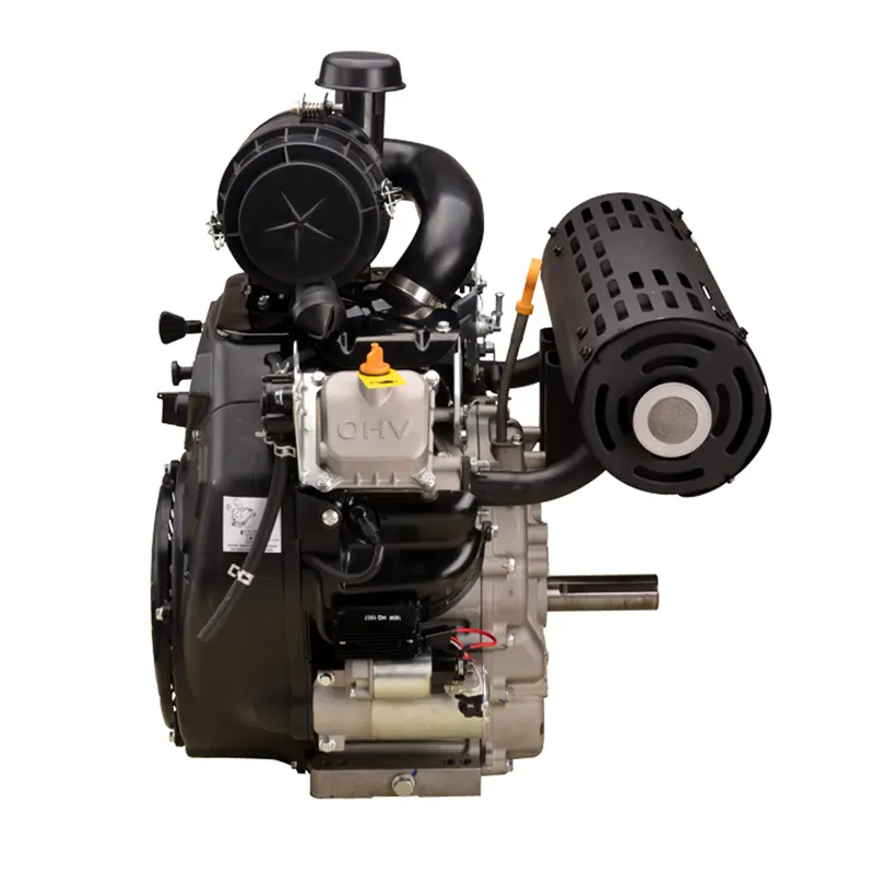 Motor a gasolina FP2V90FD de alta saída para construção de cilindros duplos 2300W 30HP