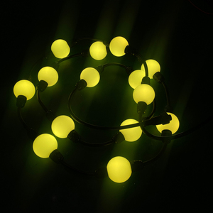 Изменение цвета RGB 3D шариковая гирлянда занавес световой адрес DMX RGB светодиодный шар - Product Image 6