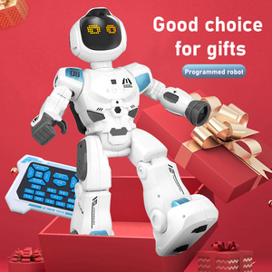 Toptan eğitim dokunmatik algılama Iinteractive elektrikli plastik akıllı büyük uzaktan kumanda robotlar oyuncak programlama için kız erkek - Product Image 6
