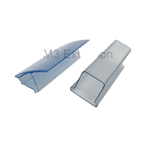 Oem datastrip hiển thị Kệ Ấn Độ PVC PP ABS Hồ Sơ Giá chủ Tag cho tủ lạnh cắt chế biến cho trung tâm mua sắm - Product Image 1