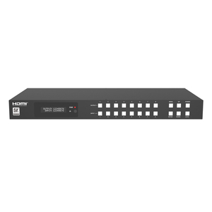 HDMI-Matrix 8 × 8 8 K bis zu 8 K 60 Hz 4:2:0 12 Bit, 8 K 30 Hz 4:4:4 und 4 K 120 4:4:4
