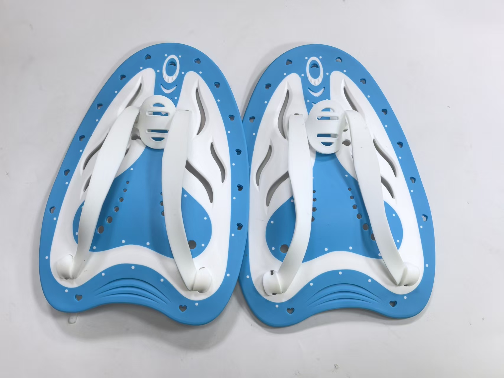 azul blanco
