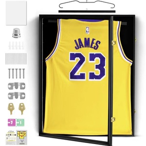 Homco Jersey Hiển Thị Khung Trường Chọn-Khung Lớn Hộp Bóng Với UV Bảo Vệ Cho Bóng Chày Bóng Rổ Bóng Đá Bóng Đá Thể Thao Áo Sơ Mi - Product Image 2