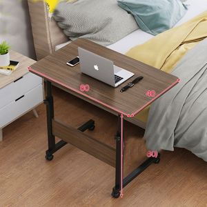 Mesa de ordenador personalizable patrón de escritorio altura ajustable cama lado ordenador portátil aprendizaje elevación esquina Mesa blanca - Product Image 3