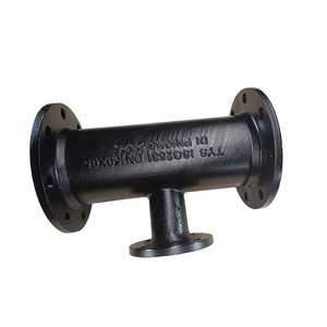 Sắt dễ uốn tất cả các mặt bích kết thúc bằng TEE cho nguồn cung cấp nước đường ống kết nối - Product Image 4