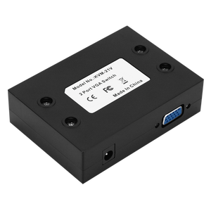 2 De entrada 1 salida VGA interruptor 2 en 1 Plug and play VGA XVGA... SVGA... UXGA y Multisync pantalla interruptor divisor de adaptador