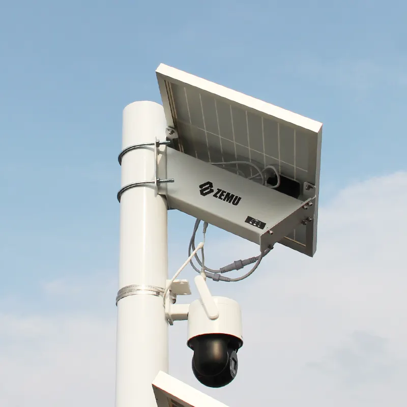 Năng lượng mới năng lượng mặt trời hệ thống điện toàn bộ thông minh năng lượng mặt trời Power Kit cho CCTV Camera đài phát thanh giám sát giao thông