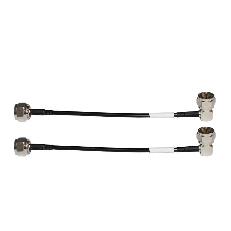 Suministro de fábrica, montaje de Cable de, clase superior F hembra a F macho, Cable de conexión coaxial RF