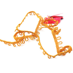 Customized Design Color Button <strong>Loop</strong> Round <strong>Elastic</strong> <strong>Cord</strong> for Garment - Product Image 5