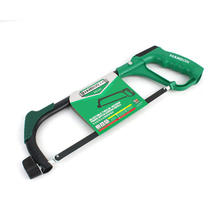 כלי חיתוך hanbon באיכות גבוהה 10 "/12" מתכווננת צינור מרובע/עץ עבודה יד מסור מסגרת עם להב